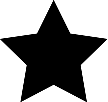 HTML5 Canvas filled star shape using straight line paths
